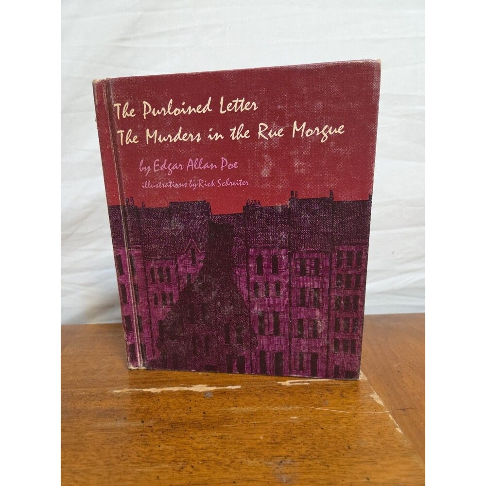 The Purloined Letter [AND] The Murders In The Rue Morgr By Edgar Allan Poe Vntg